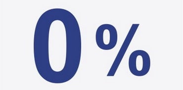 financiación 0 porciento